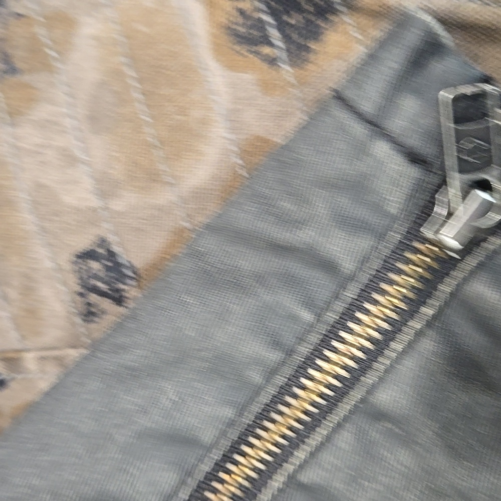Harley-Davidson Black and Brown Skull Bomber Jacket - Picture 11 of 16